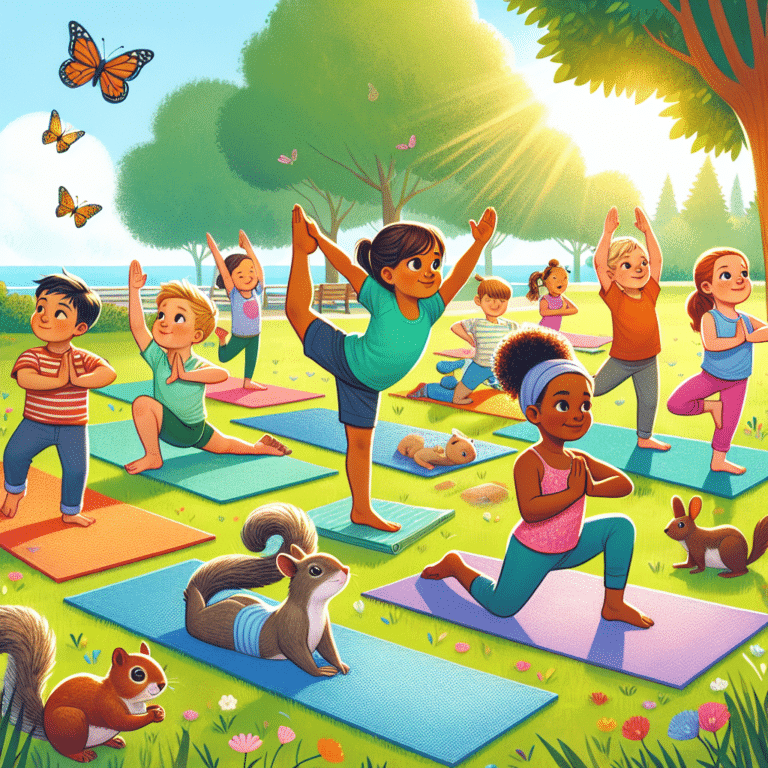 Kid-Friendly Beginner Yoga Poses