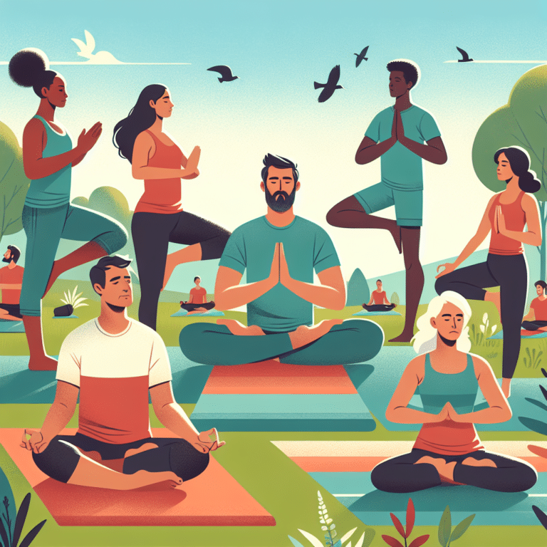 Unlocking Stress Relief through Yoga