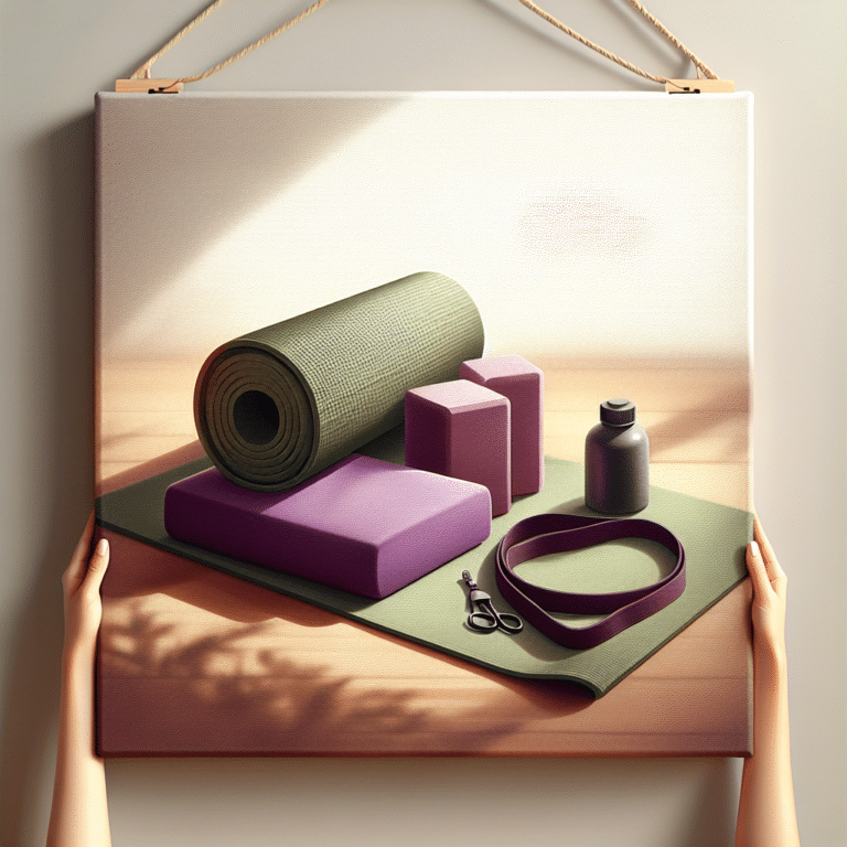 Essentials in a Beginner's Yoga Kit