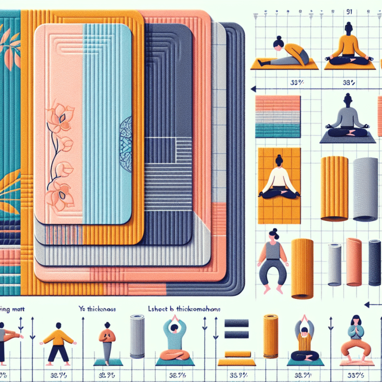 The Right Yoga Mat Thickness: A Beginner's Guide