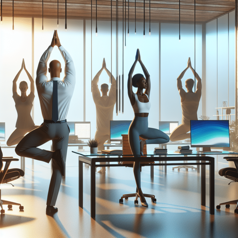  "Desk Job Relief: Simple Yoga Poses for Office Workers.