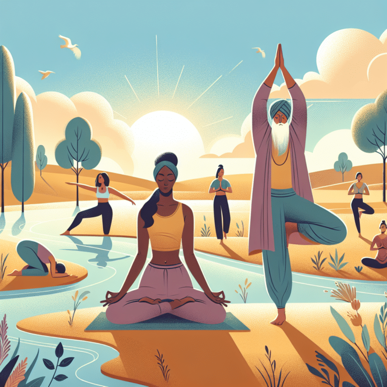 Unlocking Stress Relief Through Beginner Yoga