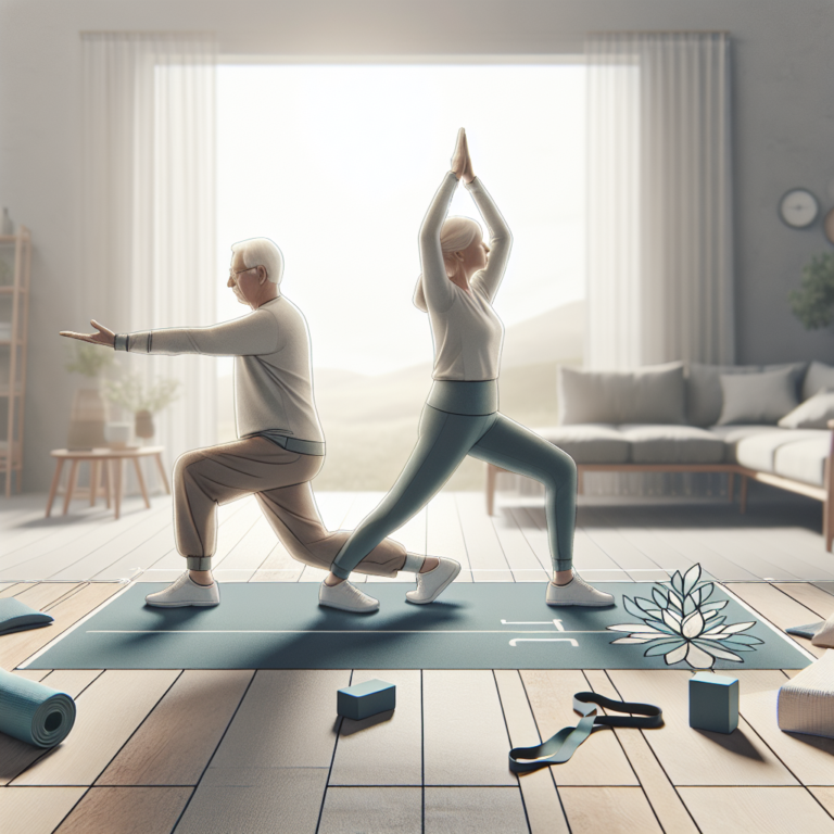 Senior-Friendly Beginner Yoga Poses at Home