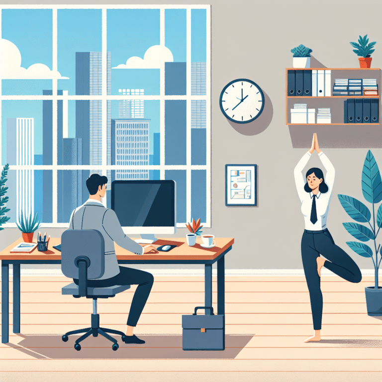 Yoga for the 9-to-5: A Routine for Office Workers