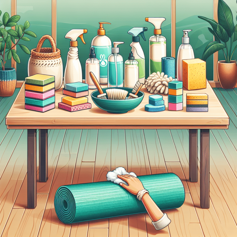 Cleaning Your Yoga Mat: Tips and Tricks
