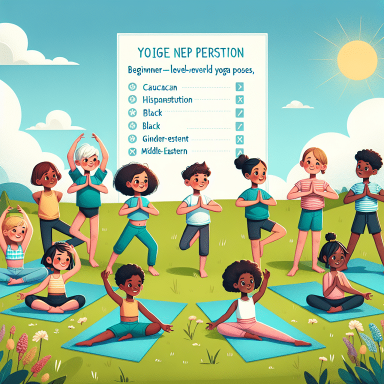  "Fun Yoga: Beginner Poses for Kids